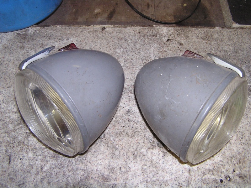 phares marque cibi u00e9  adaptables aux ampoules modernes  2cv