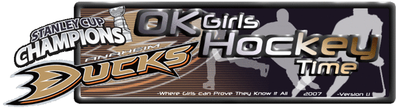 Ok Girls! Hockey Time!
