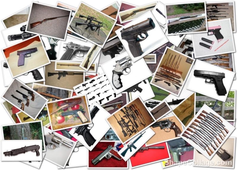 guns collage