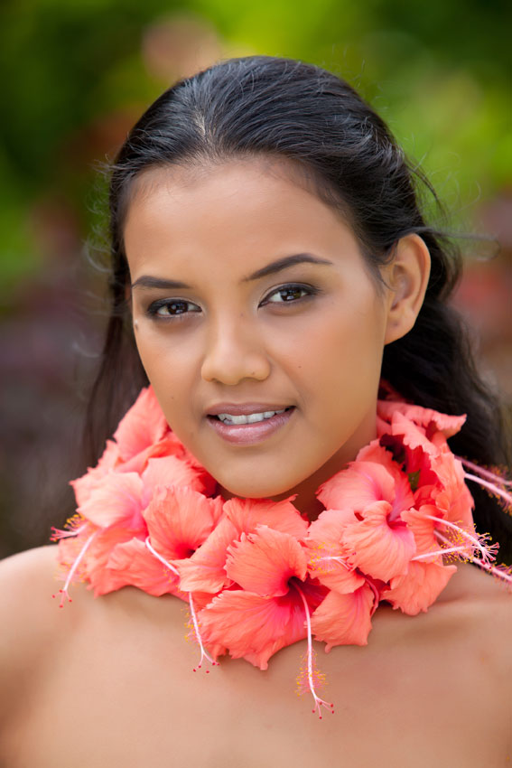 Miss Tahiti International Emere Bopp Du Pont